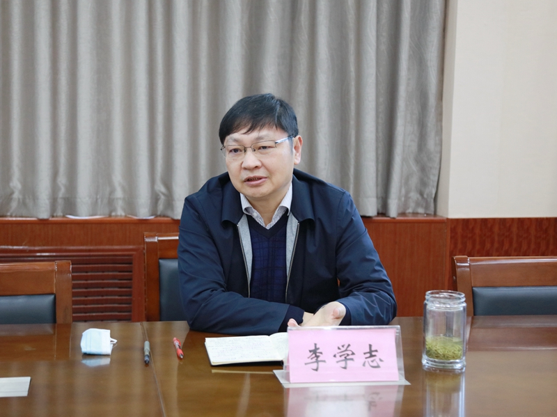 校长李学志讲话